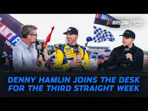 Denny Hamlin Talks History, His Career and Having Fun | NASCAR on Prime
