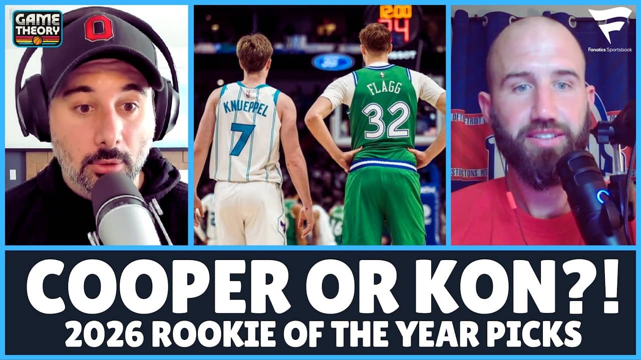 Cooper Flagg or Kon Knueppel for 2026 NBA Rookie of the Year? | Game Theory Podcast