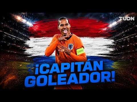 Van Dijk, defensa con alma de goleadora 🛡️🇳🇱⚽ | TUDN