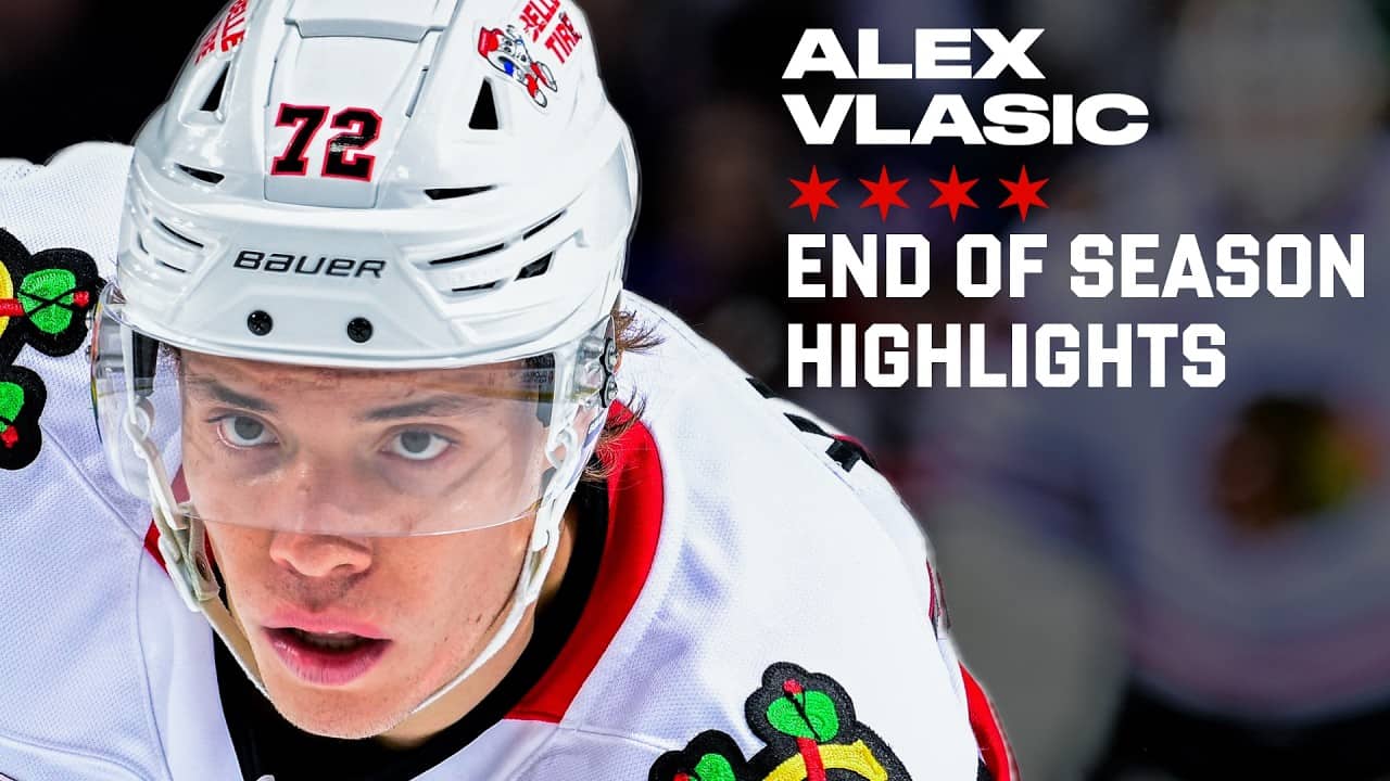 ALEX VLASIC End of Season Highlights ๐๐น | Chicago Blackhawks