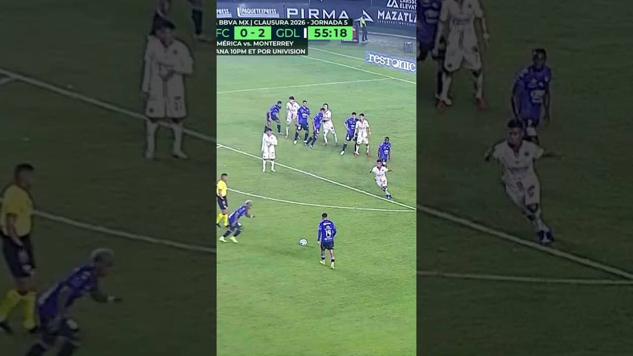 REVÍVELO: Chivas consigue 3 puntos al vencer a Mazatlán en la J5 #shorts