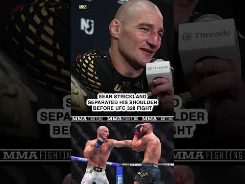 Sean Strickland REVEALS INJURY suffered prior to Khamzat Chimaev fight at #UFC328 - MMA Fighting