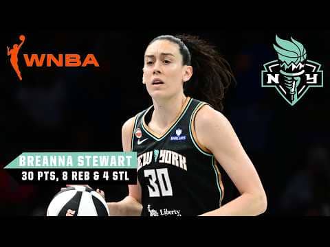 STEWIE GOES OFF IN LIBERTY WIN | WNBA on ESPN