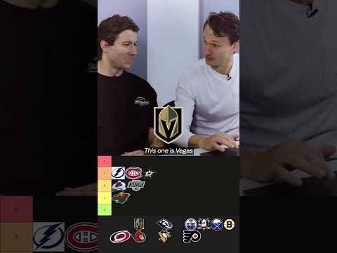 Max Weiß and Hjalmar Ekdal rank @NHL team logos ahead of the #StanleyCup final 🏒 #burnleyfc #nhl