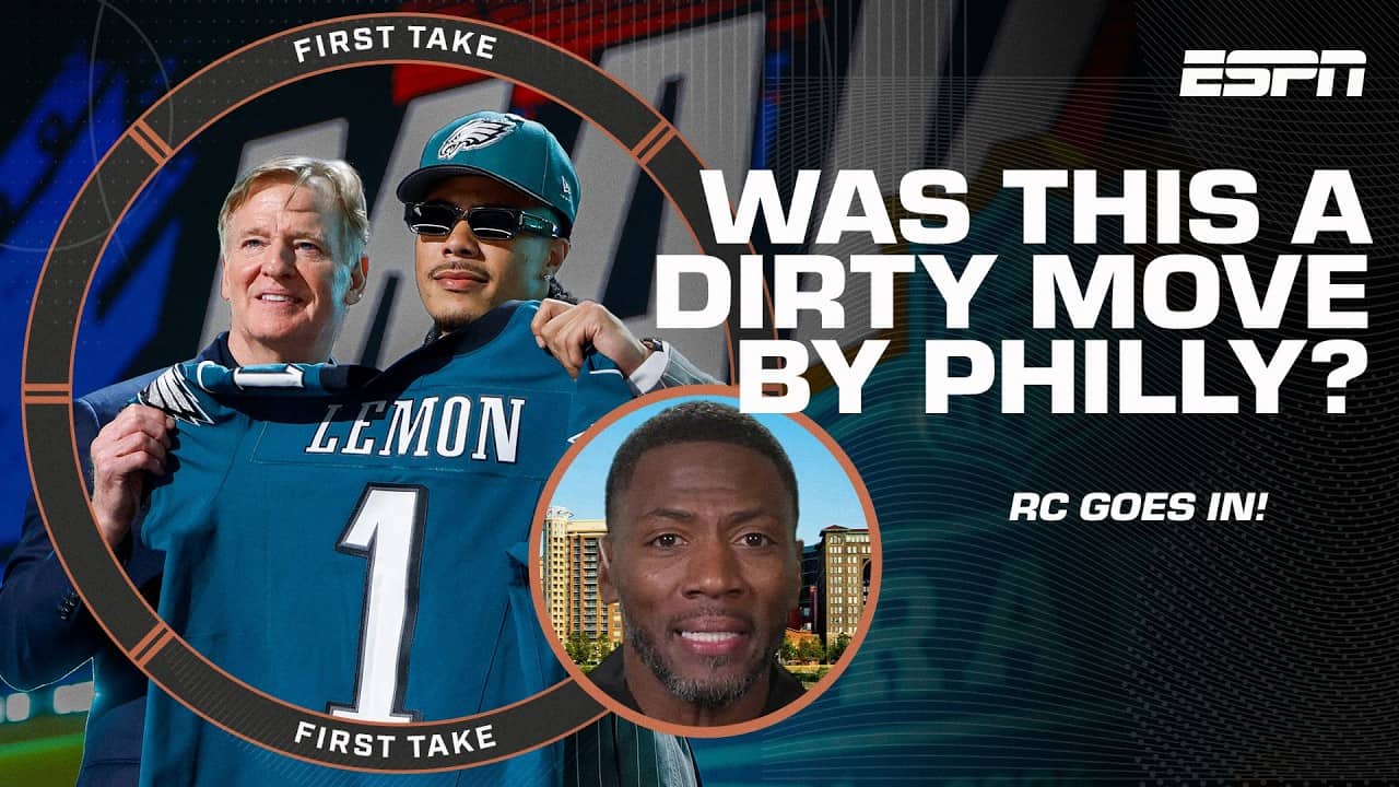 Ryan Clark GOES OFF about the Eagles 'BAMBOOZLING' the Steelers to get Makai Lemon šæ | First Take