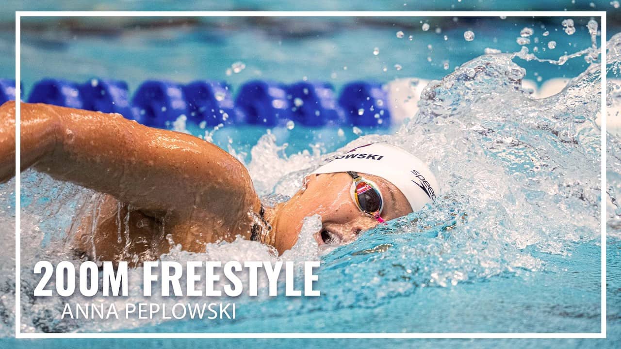 Anna Peplowski Hangs On For Impressive 200M Freestyle Victory |2026 TYR Pro Swim Series Indianapolis