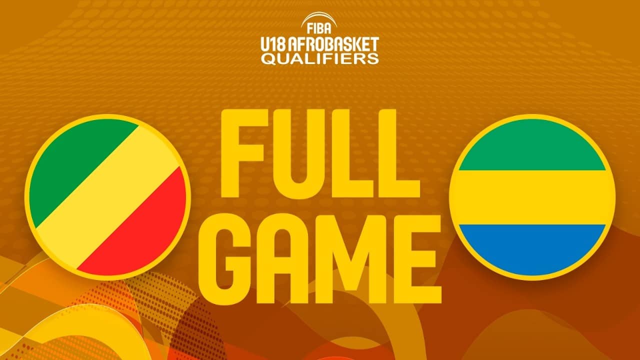 Congo v Gabon | Full Basketball Game | FIBA U18 AfroBasket Qualifiers 2026