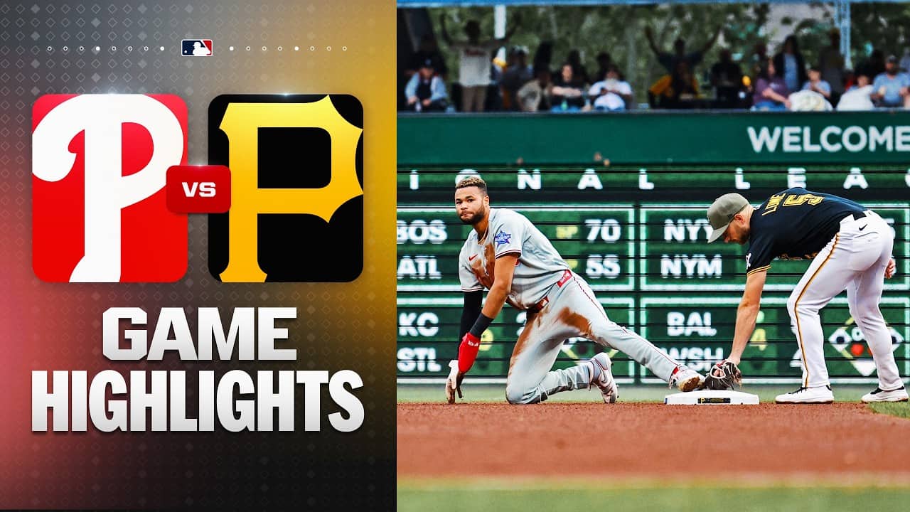 Phillies vs. Pirates Game Highlights (5/16/26) | MLB Highlights