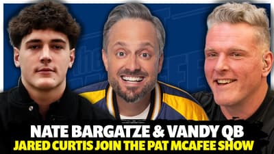 Nate Bargatze & Vanderbilt QB Jared Curtis Join The Pat McAfee Show Live