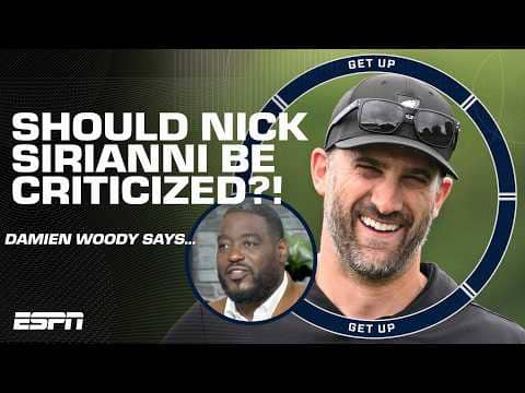 Woody says the ridicule of Sirianni is RIDICULOUS š£ļø What more do you want from the guy? | Get Up