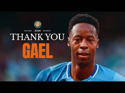 Thank you Gael Monfils | Roland-Garros 2026