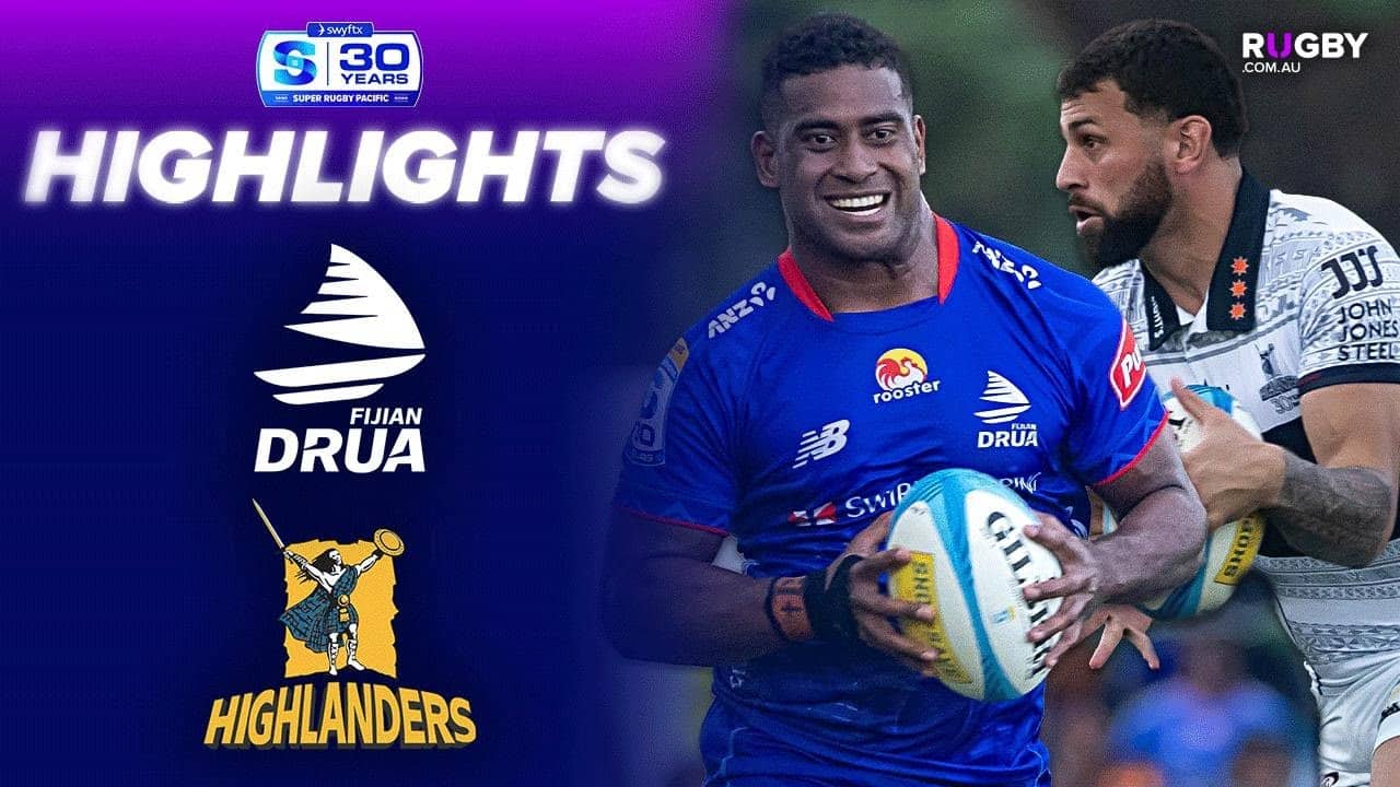 Fijian Drua v Highlanders Highlights | Round 12 | Super Rugby Pacific 2026