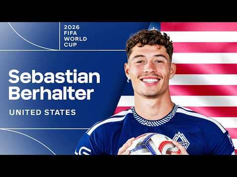 Vancouver Whitecaps Midfielder Sebastian Berhalter Makes USMNT World Cup Squad!