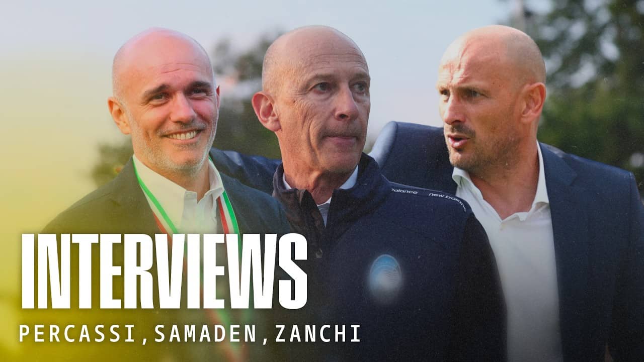 Finale Coppa Italia Primavera 25/26 | Le interviste a Luca Percassi, Roberto Samaden e Marco Zanchi