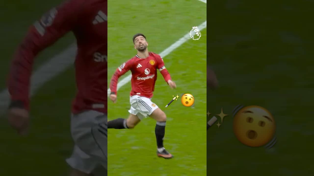 Bruno Fernandes' FIRST TOUCH 🫨