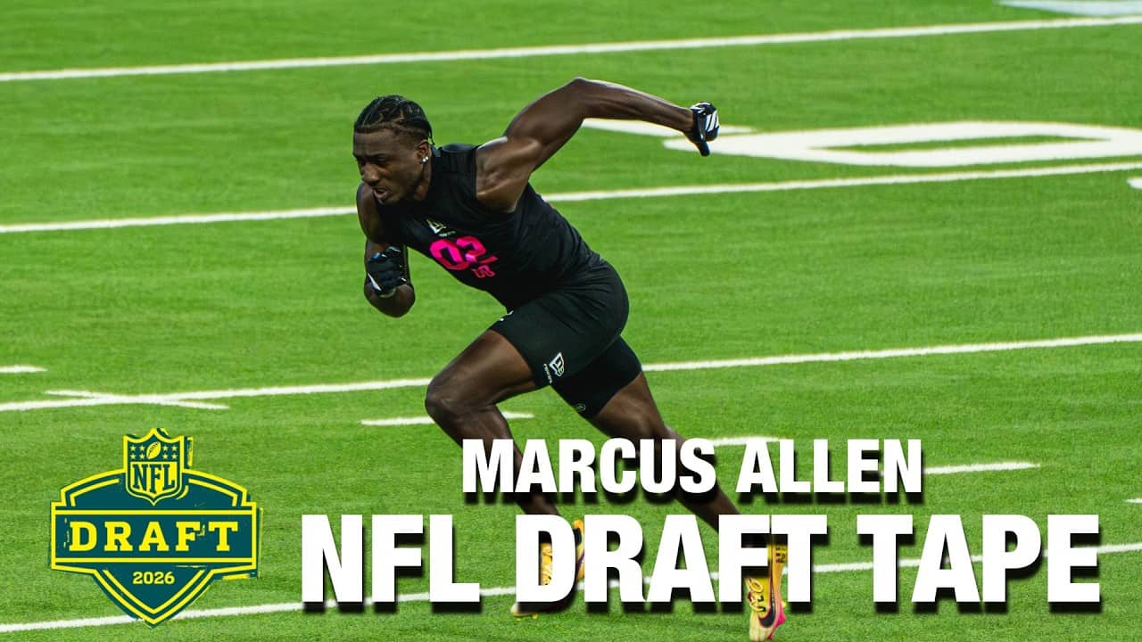 North Carolina CB Marcus Allen | 2026 NFL Draft Tape