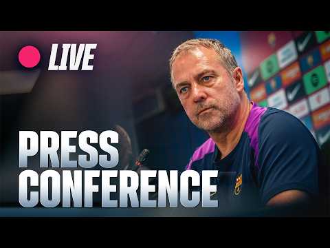 π΄ LIVE | HANSI FLICK PRESS CONFERENCE | GETAFE vs FC BARCELONA π΅π΄