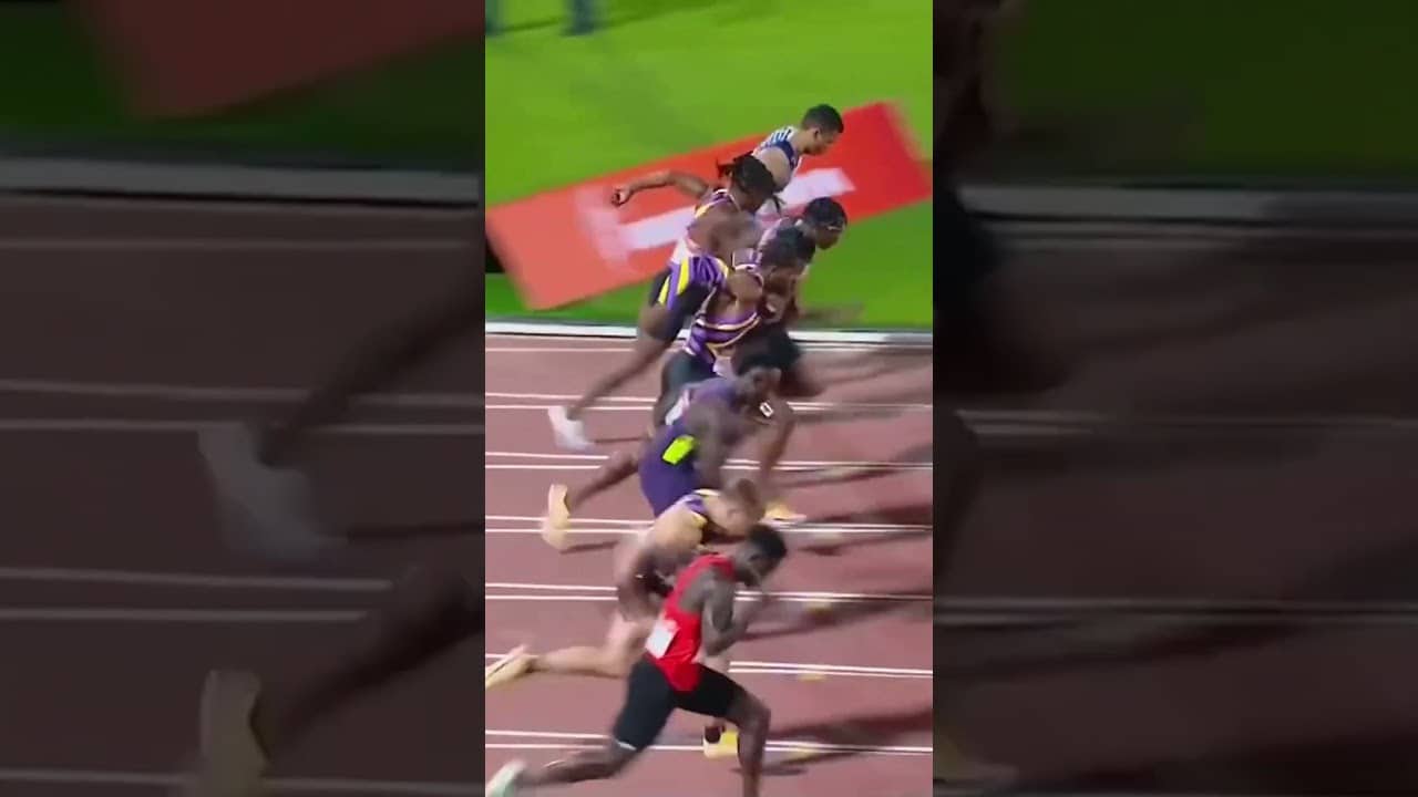 Slam Dasher vs Leaners | 100m Final Kip Keino Classic