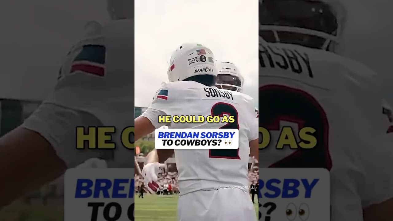 Breaking down which round Brendan Sorsby could be selected in 👀