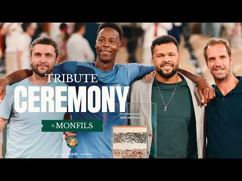 Gael Monfils tribute ceremony | Roland-Garros 2026