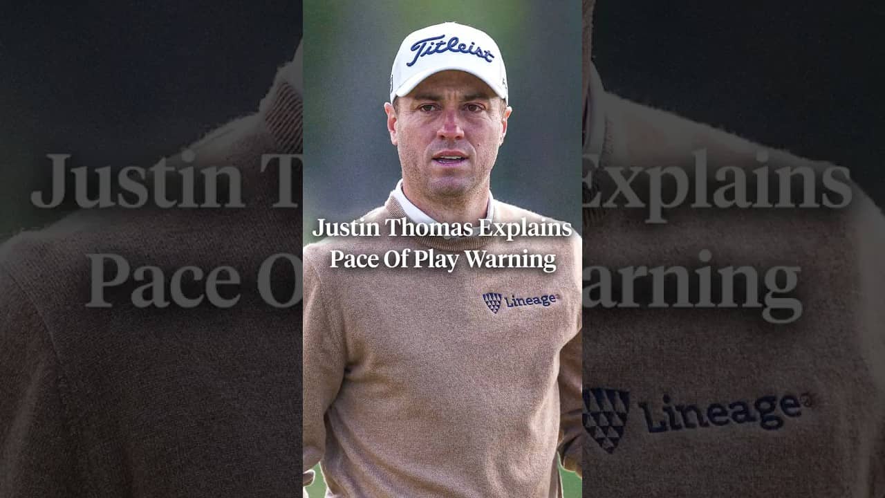 Justin Thomas discussed his group being put on the clock at the PGA Championship. π£οΈ