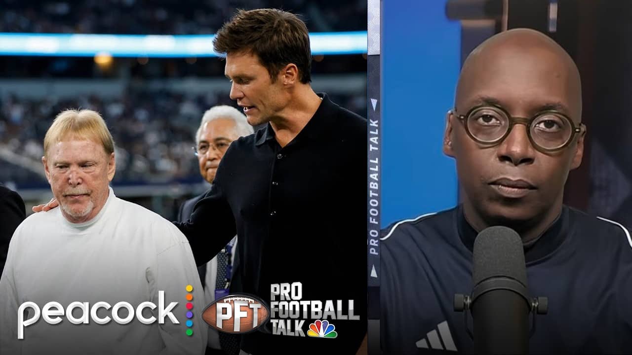 Michael Holley 'surprised' by Tom Brady's approach with Raiders | Pro Football Talk | NFL on NBC
