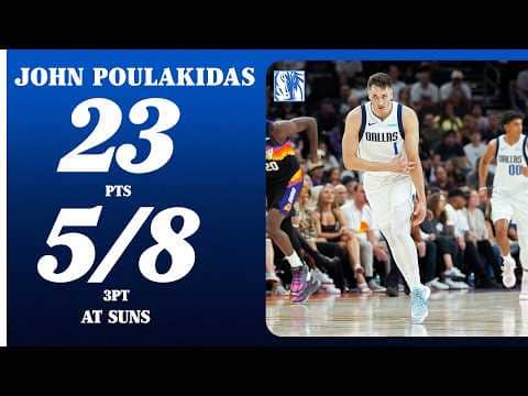 John Poulakidas (23 Points) at Phoenix Suns | April 8, 2026