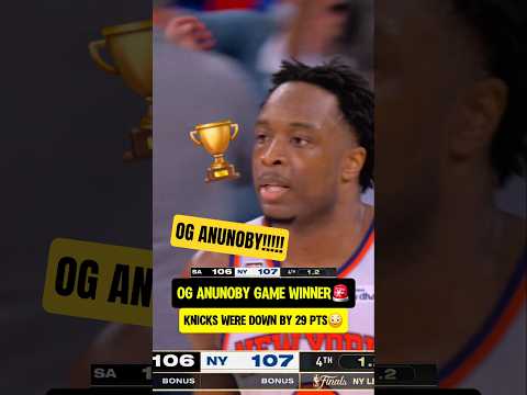 KNICKS COMEBACK TO WIN GAME 4π¨