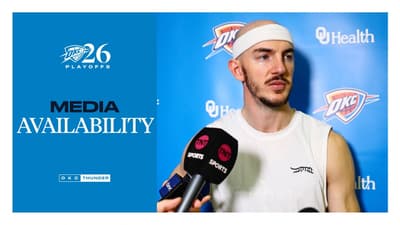 Shootaround Media Availability | Caruso | Playoffs | Western Conference Finals Game 7 | May 30, 2026