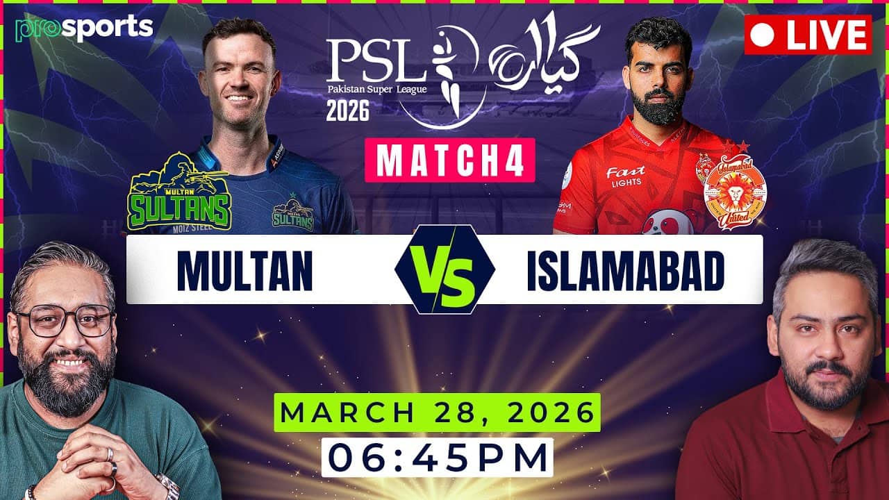 🔴 PSL 11 LIVE! | Multan Sultans vs Islamabad United | PSL 2026 LIVE Watch Along