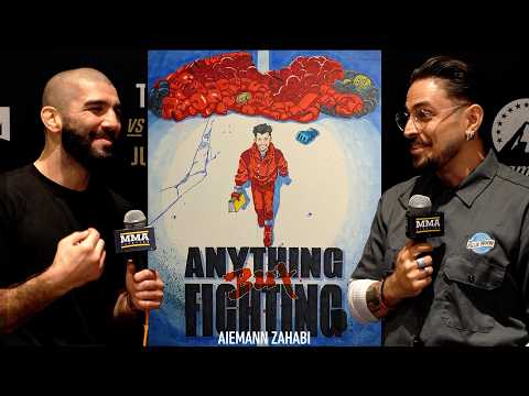 Aiemann Zahabi Loves Anime | Anything But Fighting | MMA Fighting