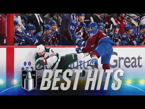 Hardest Hits of the 2026 Stanley Cup Playoffs