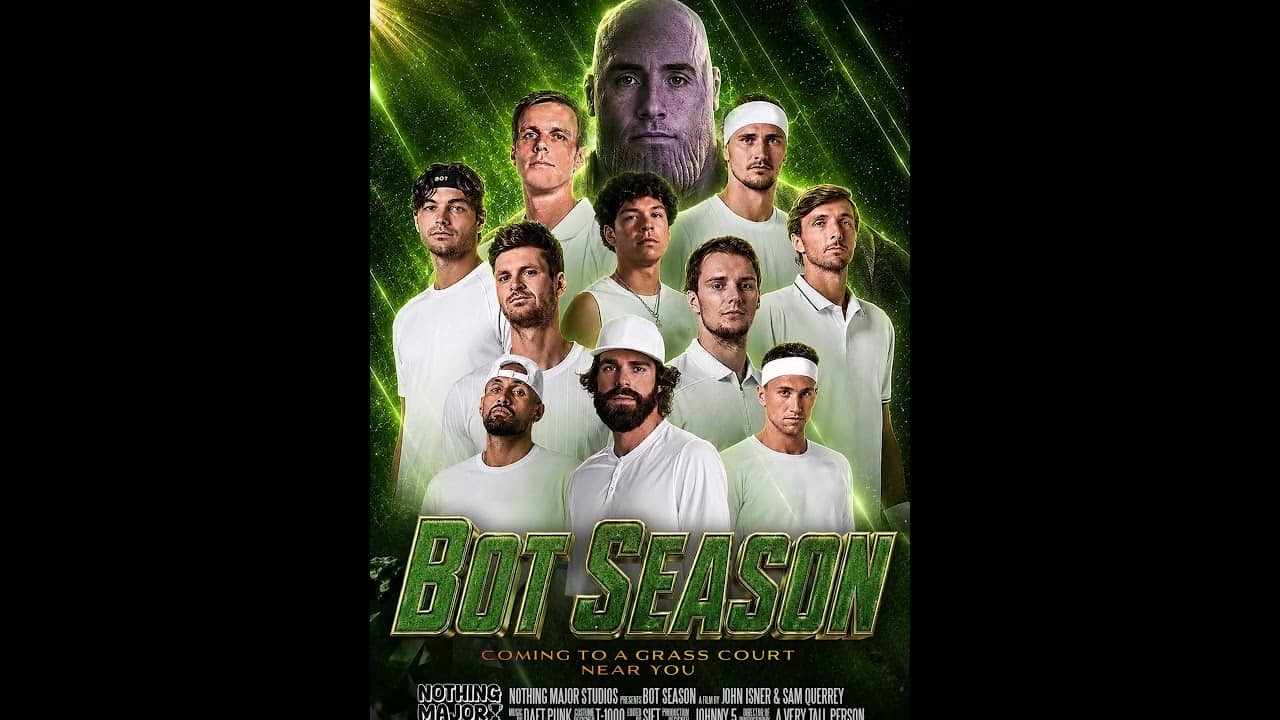 THE BOTS HAVE ASSEMBLED π€ One surface. One mission. A lot of aces. Coming to the grass near you. π±