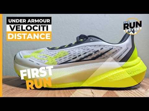 Under Armour Velociti Distance First Run: Under Armour's best big easy shoe?
