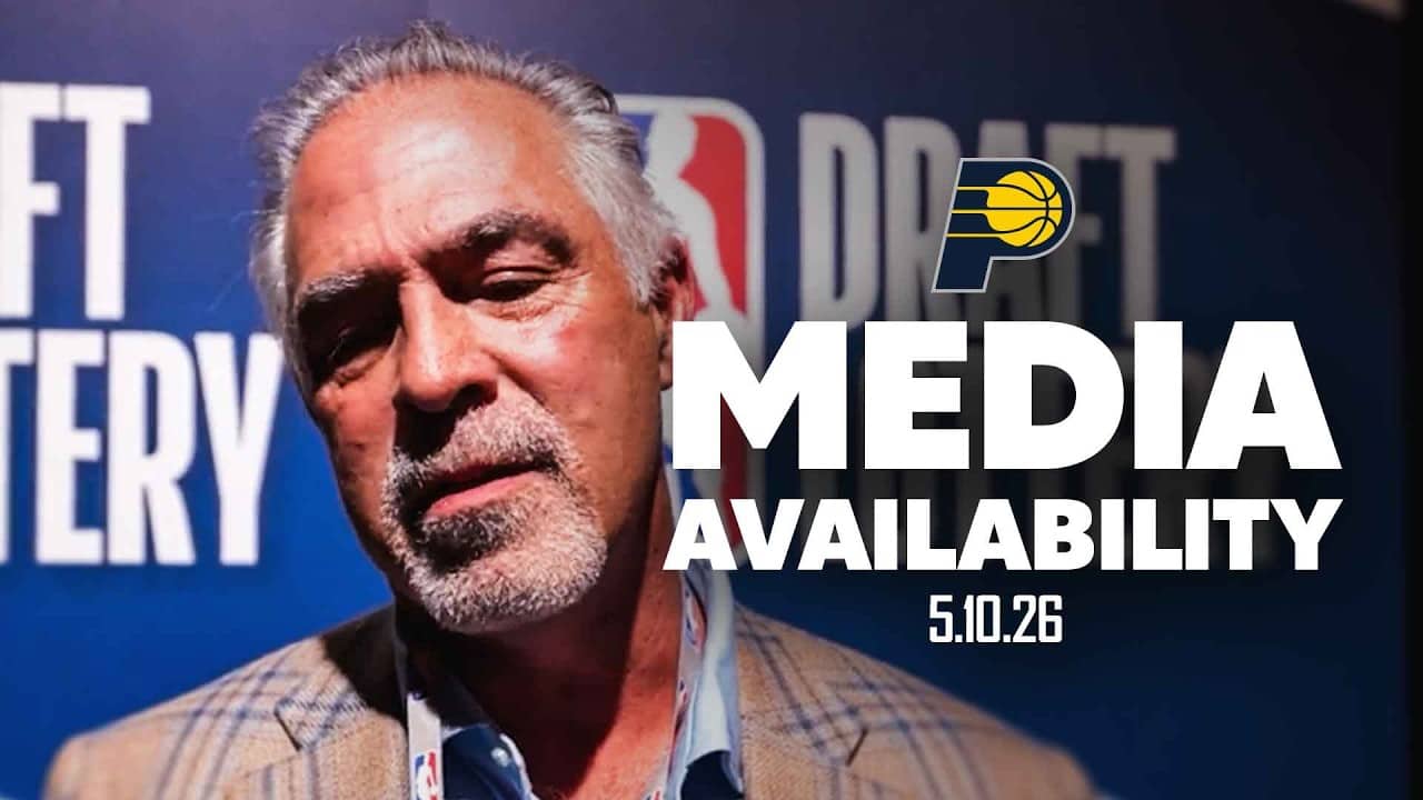 Kevin Pritchard Speaks with the Media After 2026 NBA Draft Lottery | Full Media Availability