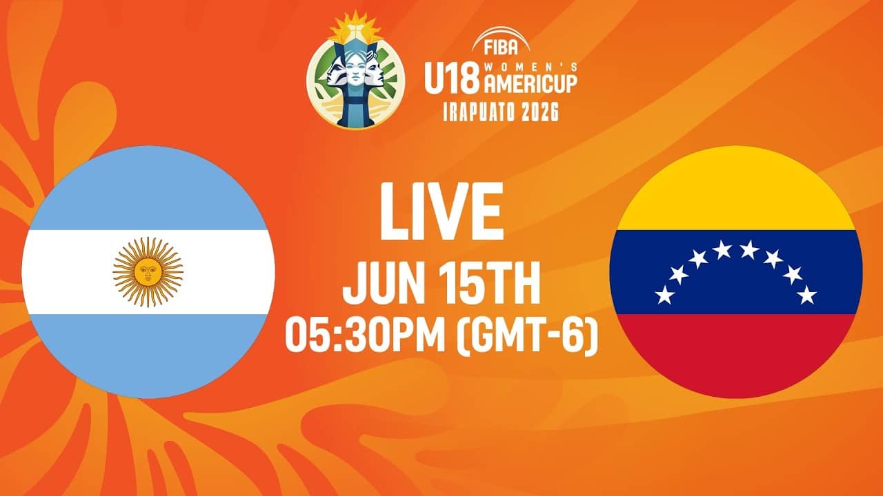 3rd Place | Argentina v Venezuela | Full Basketball Game | FIBA U18 Women's AmeriCup 2026