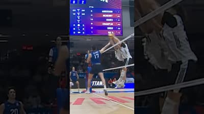 IQ move 1000 ๐คฏ Would you try this? #volleyballworld #vnl