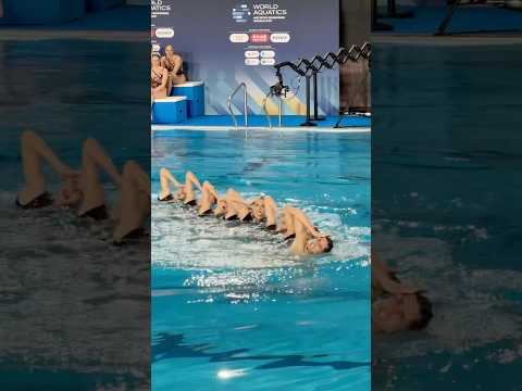 Spain‘s Artistic Swimming Team X Rosalia 🇪🇸 #rosalia #berghain #artisticswimming #routine #spain