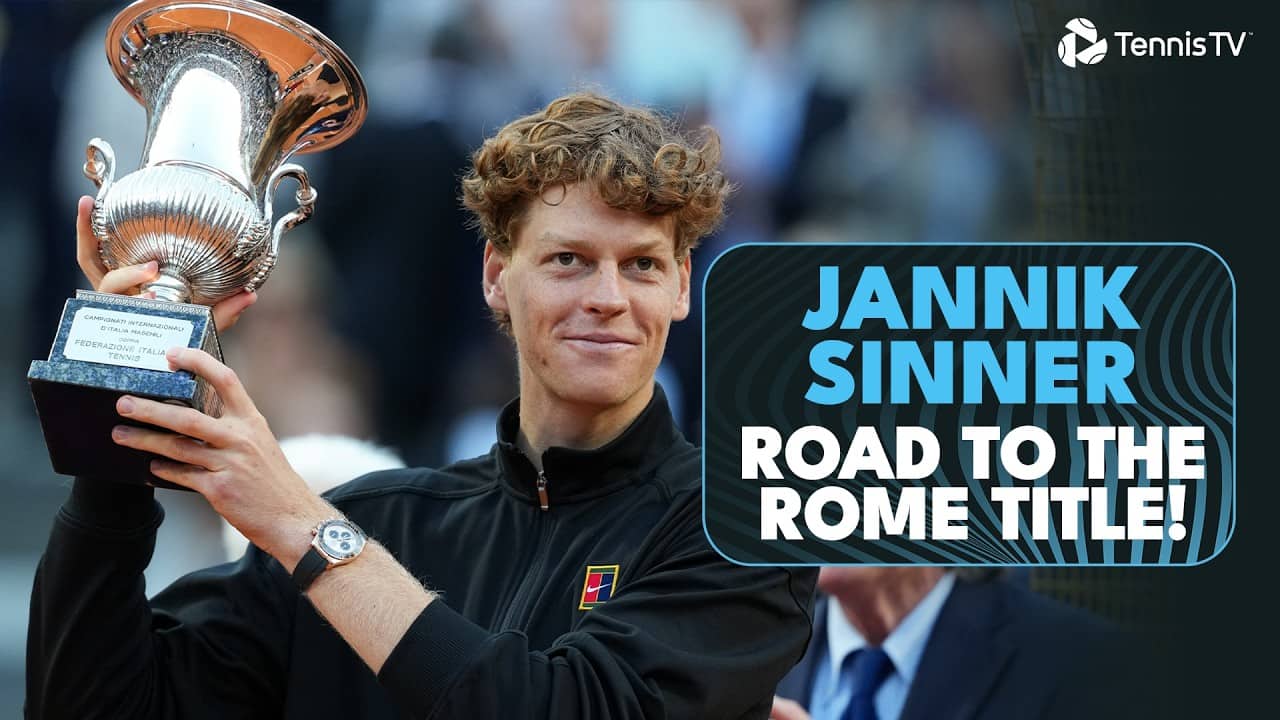 Jannik Sinner's Road To His HISTORIC Rome Title! đ