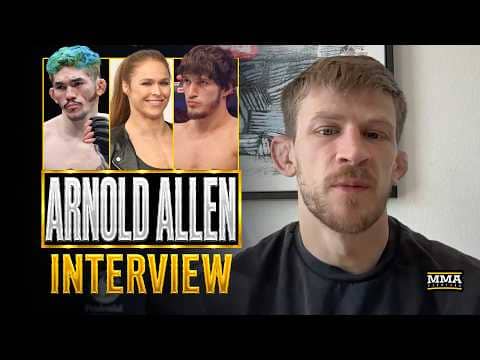 Arnold Allen RIPS Ronda Rousey, Says He's 'Pissed Off' Ahead Of UFC Vegas 117 Headliner