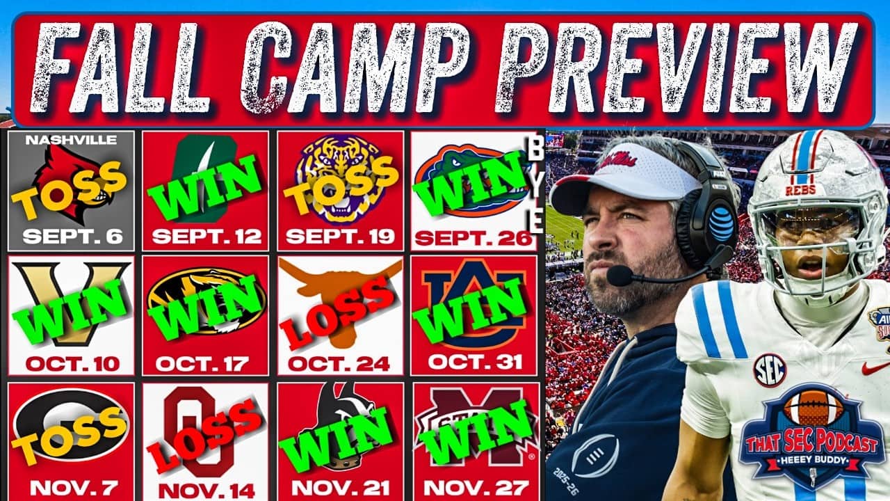 Ole Miss Football Preview: Rebels Rebuilding or Reloading Under Pete Golding?