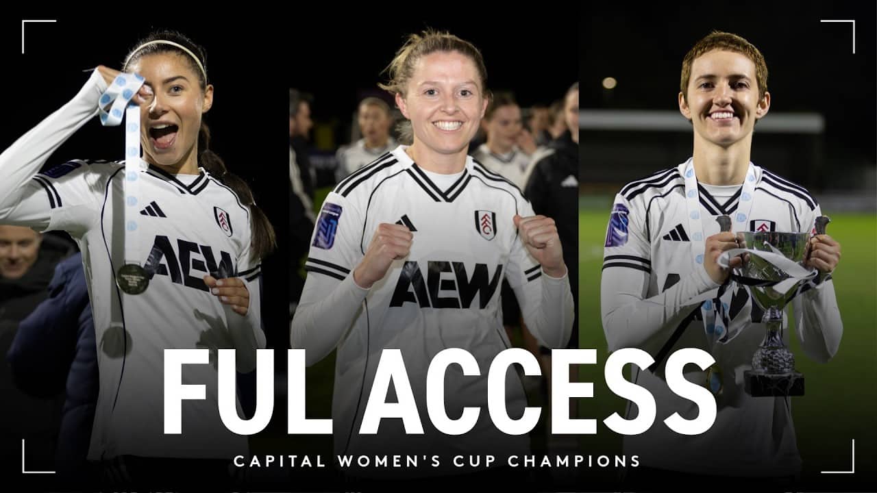 CUP CHAMPIONS π | Behind-the-scenes of FFCW's Capital Women's Cup final against AFC Wimbledon