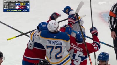 Montreal Canadiens Vs Buffalo Sabres Scrum