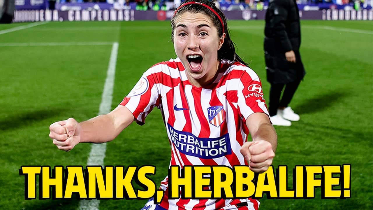 Atlético de Madrid Femenino and Herbalife end their sponsorship relation after 10 successful seasons