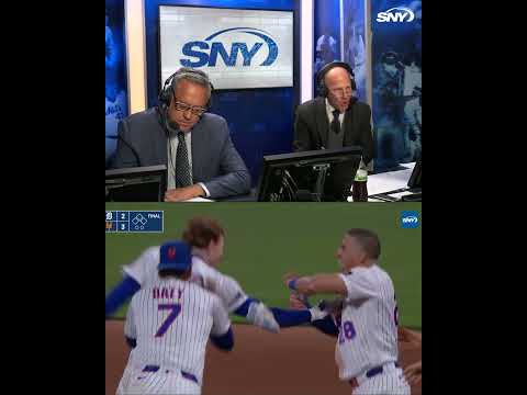 Gary Cohen on the call for the "Baby Mets' with Carson Benge's walk-off