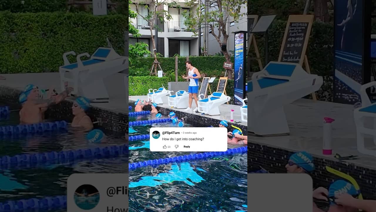 Want to get into swim coaching? πββοΈ