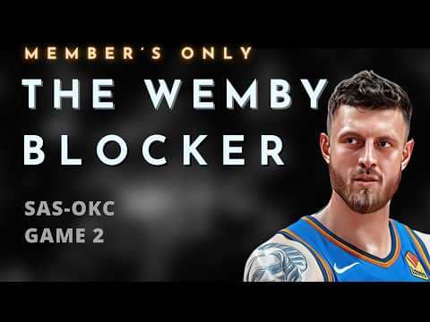 OKC creates the “Wemby blocker” (and other offensive adjustments)