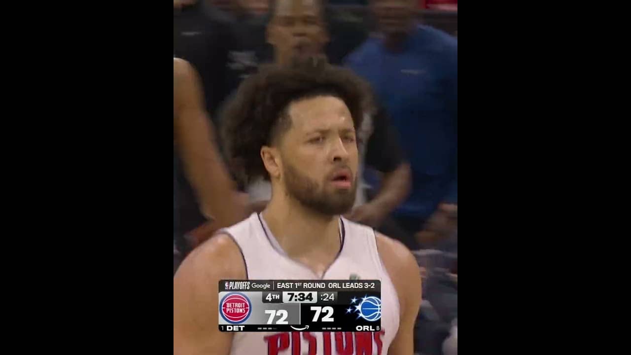 Game 6: 4th Quarter Top Plays | Pistons vs. Magic #nba #pistons