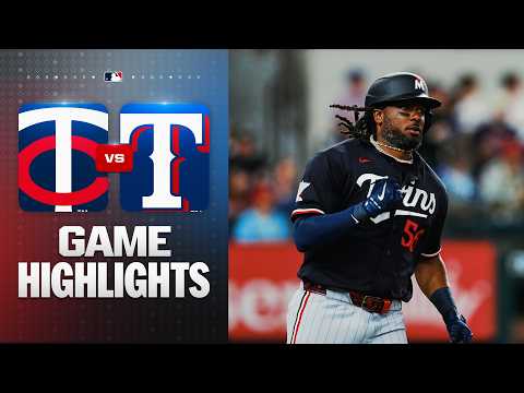 Twins vs. Rangers Game Highlights (6/15/26) | MLB Highlights