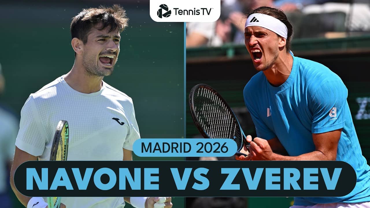 Alexander Zverev Battles Mariano Navone ๐ฅ | Madrid 2026 Highlights